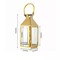 GOLD 8" tall Metal Lantern Candle Holder Party Wedding Home Events Centerpieces